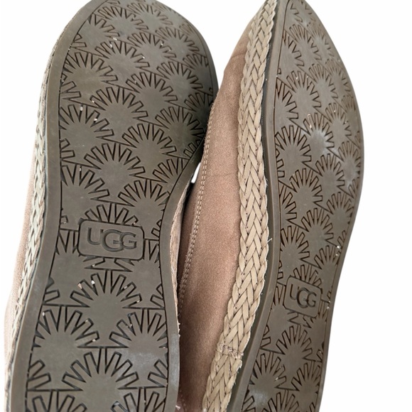 UGG Women's Varney Tan Suede Ankle Booties - Picture 5 of 5